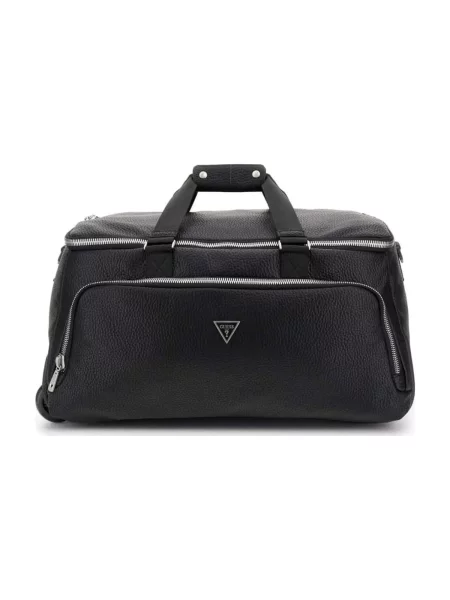 GUESS Kézitáska Guess Sac de Voyage à roulette Noir' fekete