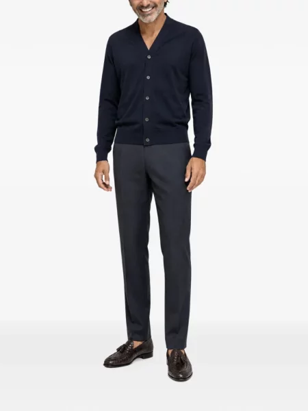 Kardigan Franzese Collection s V-izrezom plava