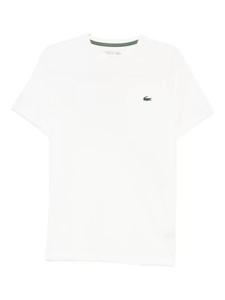 Tricou Lacoste scurt alb