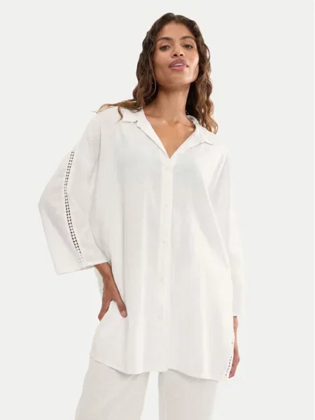 Triumph Cămașă pijama Summer Wear alb