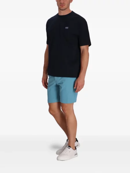 Tricou Boss cu autograf negru