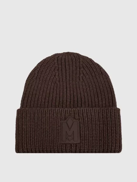 Шапка з вовною Mackage коричнева