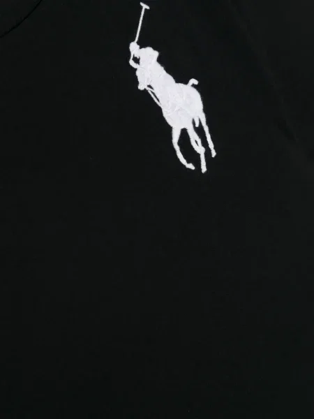 Koszulka polo dziecięca Polo Ralph Lauren czarna