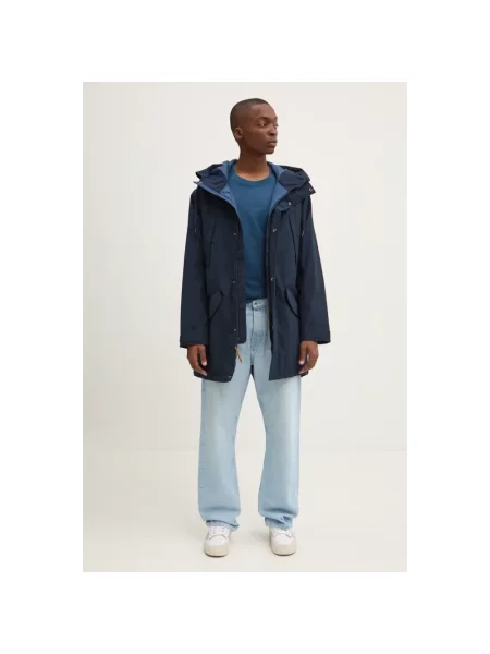 Parka Timberland wodoszczelna niebieska