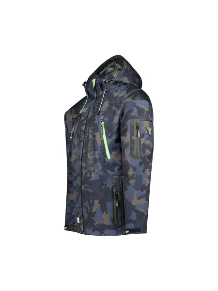 Softshell sako Geographical Norway fialová