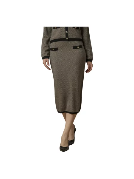 Spódnica Kocca elegancka szara