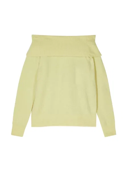 Sweter Patrizia Pepe żółty