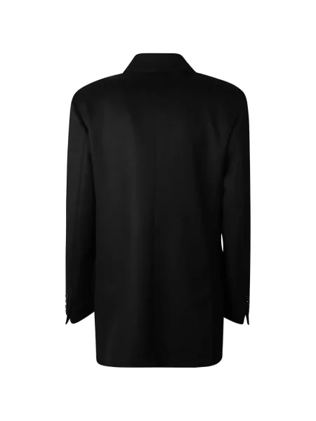 Geacă Max Mara cu două rânduri de nasturi negru