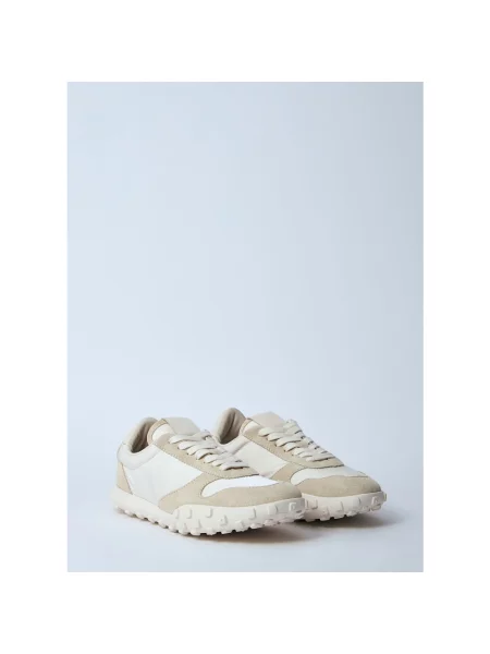Sneakersy Jil Sander zamszowe beżowe