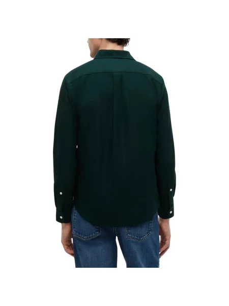 Tommy Hilfiger Cămașă Oxford verde
