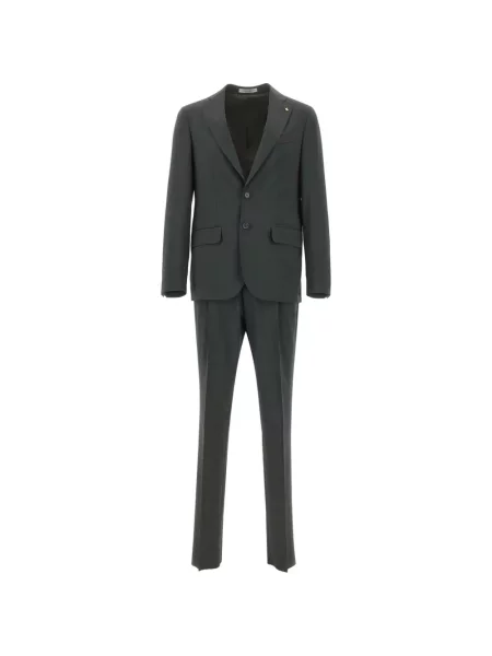 Costum Corneliani cu rever verde