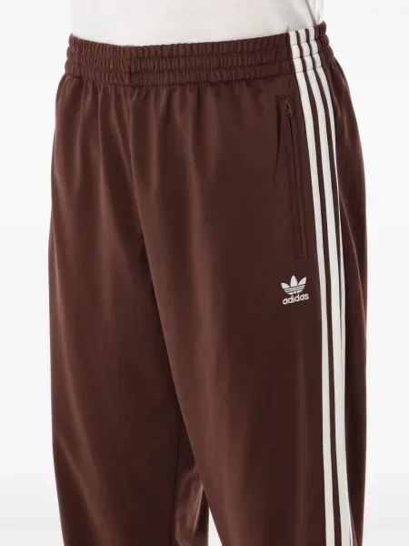 Dugo prugasta košulja Adidas smeđa