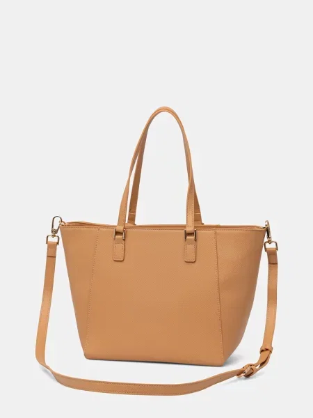Műbőr shopper táska U.s. Polo Assn. barna