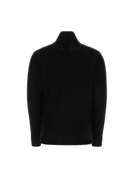 Dzianinowy kardigan Maison Margiela czarny