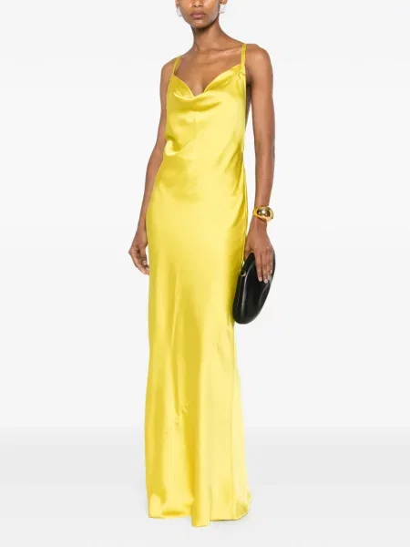 Rochie Norma Kamali galben