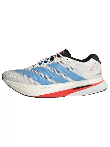 ADIDAS PERFORMANCE Běžecká obuv Adizero nebeská modř / tmavě oranžová / černá bílá