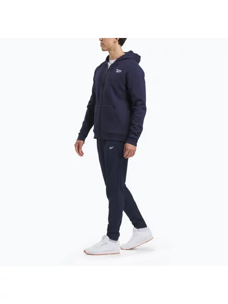 Bluza Reebok Identity SL Fleece FZ niebieska