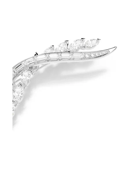 Swarovski broszka cyrkoniowa MESMERA szara