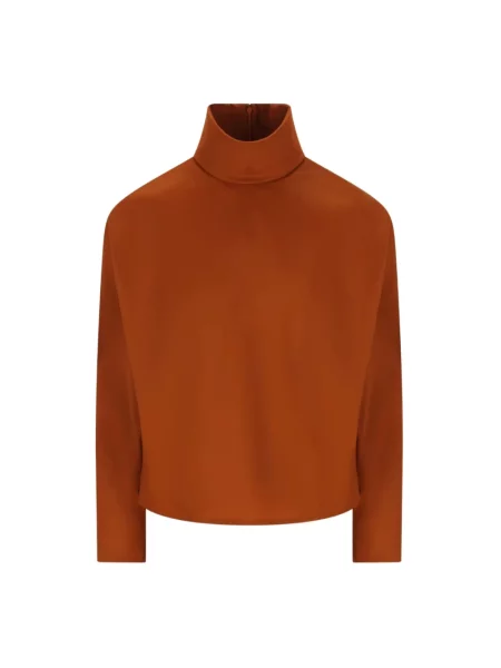 Golf golf Saint Laurent z organzy pomarańczowy