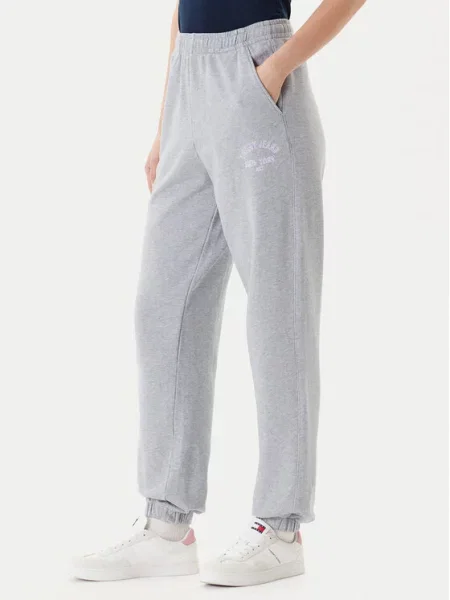 Spodnji del trenirke Tommy Jeans siva
