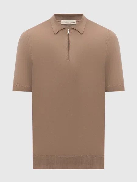Поло Cashmere&whiskey коричневое