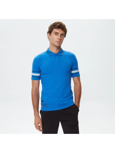 Lacoste Unisex Polo niebieska