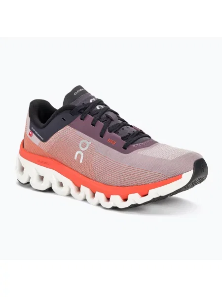 Черевики для бігу On Cloudflow 4 quartz/flam