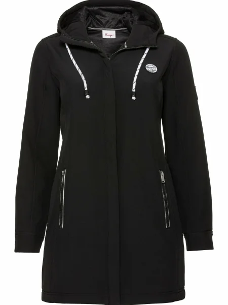 SHEEGO Prehoden plašč črna bela
