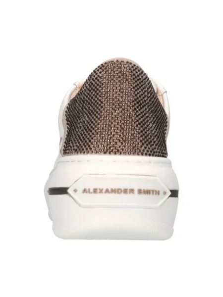Sneakersy Alexander Smith skórzane białe
