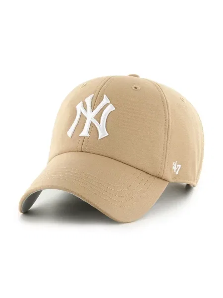 Шапка с козирка 47 brand MLB New York Yankees зелено