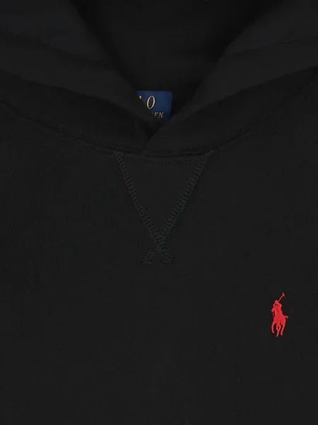 Bluza z kapturem dziecięca Polo Ralph Lauren czarna