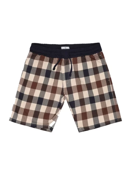 Krótkie szorty Aquascutum w kratę