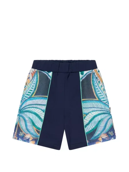 Szorty dziecięce Just Cavalli niebieskie