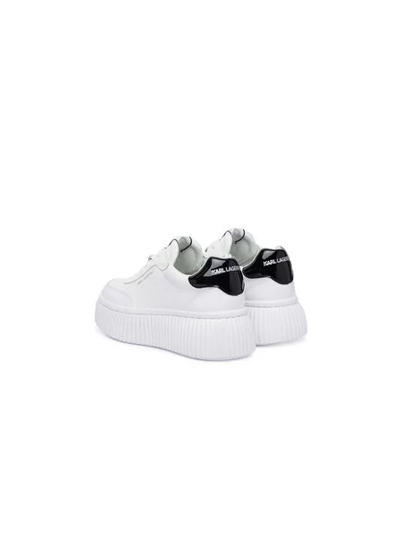 Sneakersy KARL LAGERFELD biela