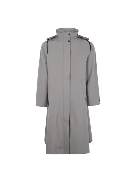 Trencz Rains softshell szary