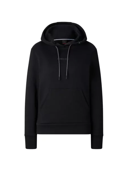 Суичър с качулка Bogner Fire+ice с принт черно