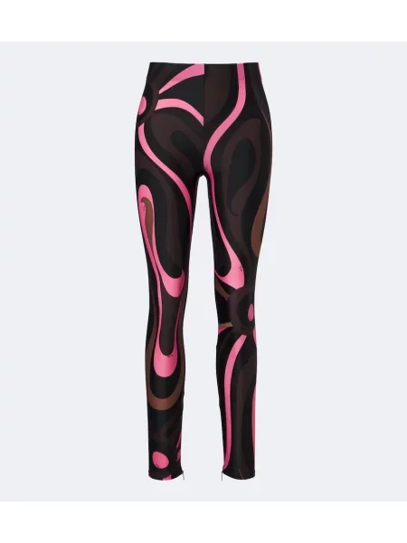 Legginsy Pucci brązowe