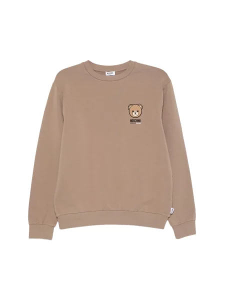 Bluza Moschino typu teddy beżowa