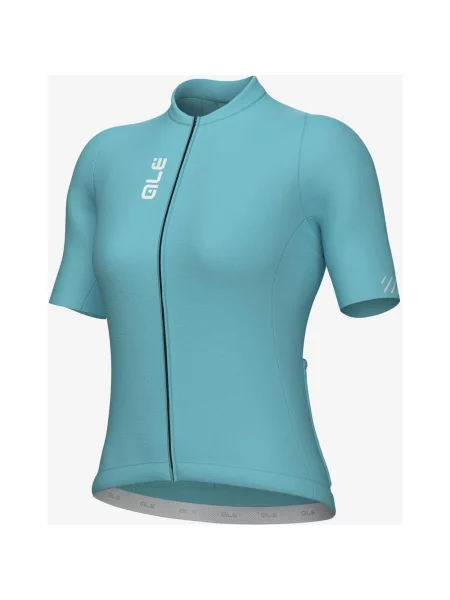 Koszulka rowerowa Alé PRAGMA Color Block jasny S niebieski