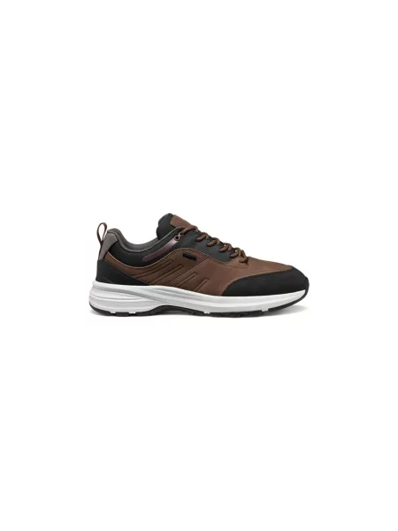 Sneakersy Geox brązowe