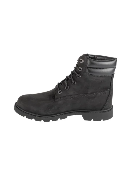 Členkové topánky Timberland z nubuku čierna