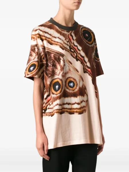 Tricou Givenchy cu imagine maro