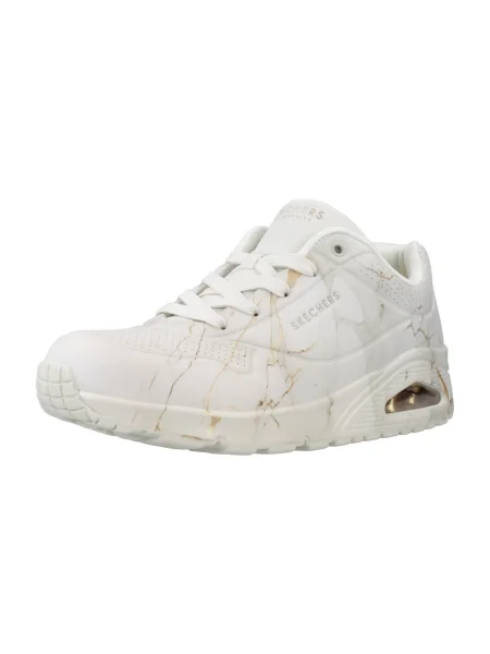 Pantofi Skechers streetstyle alb