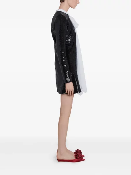 Rochie Giambattista Valli cu paiete de costum negru