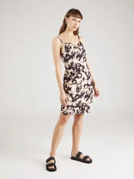 Samsoe Samsoe ruha Safredericka Dress mini egyenes bézs