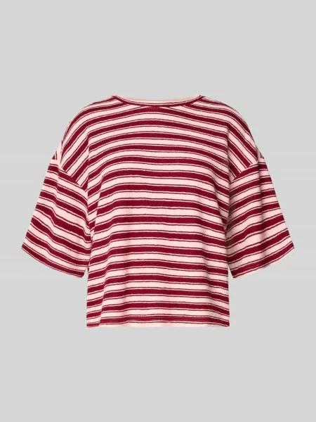 Oversized t-shirt z fakturowanym wzorem model Cessalia' Msch Copenhagen