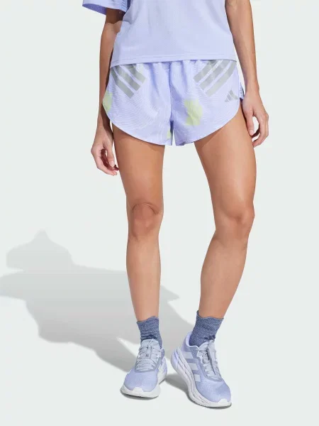 Спортивные шорты Adidas фиолетовые