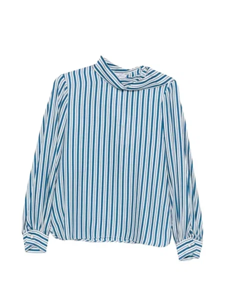Μπλούζα Max Mara με φιόγκο μπλε