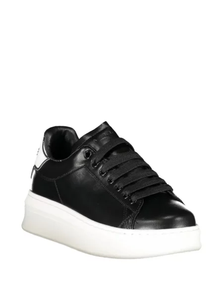 Sneakerși Gaelle cu platformă negru