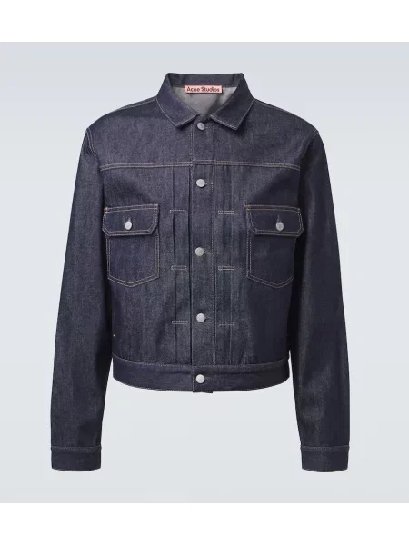 Geacă de blugi Acne Studios albastru